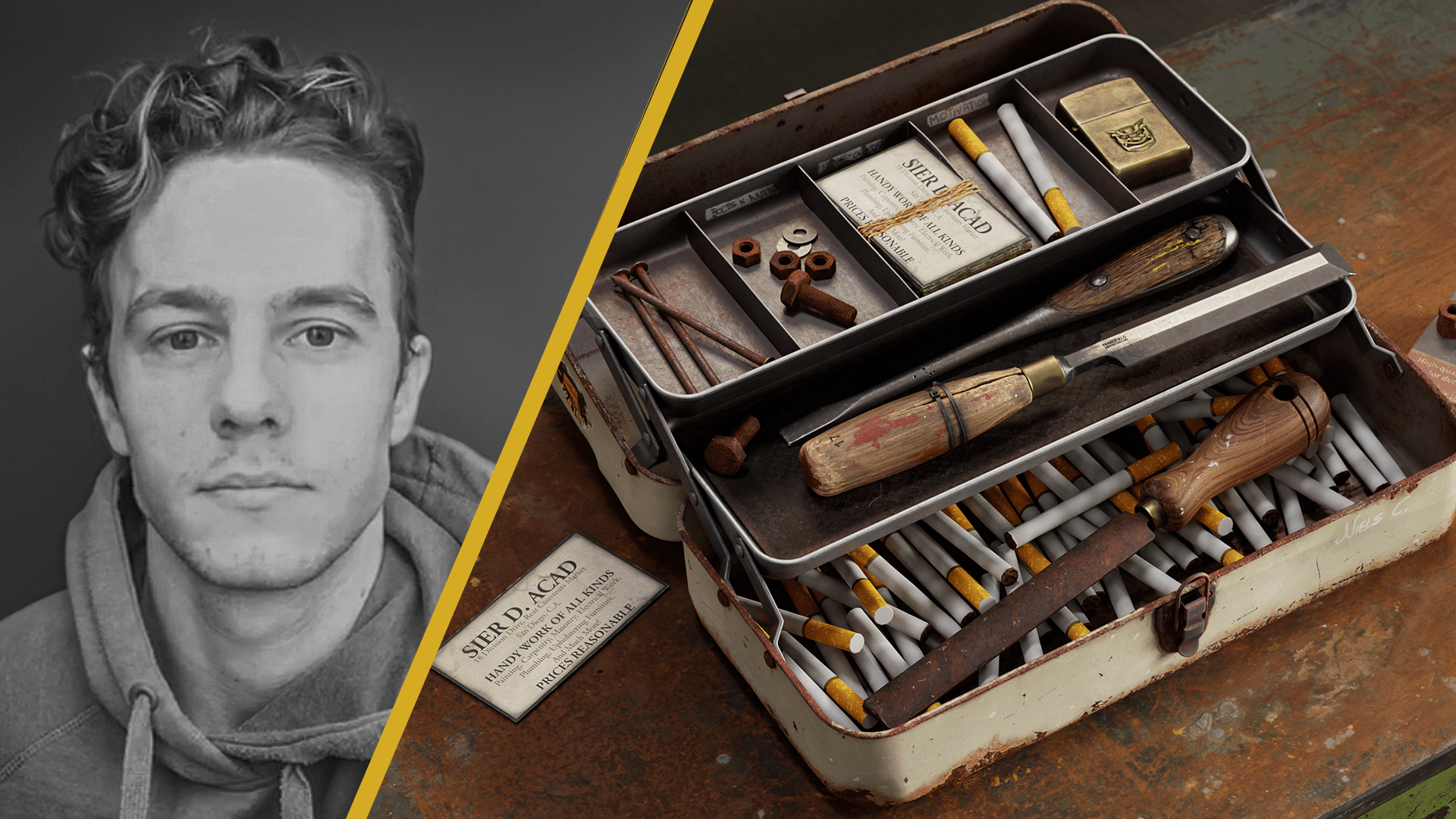 Niels Couvreur Headshot for Creating Realistic Textures in Substance 3D Painter course